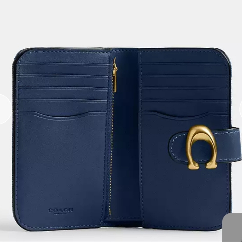 Coach Tabby Denim Wallet - Picture 4 of 12